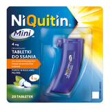 NiQuitin Mini 4 mg, 20 pastiglie