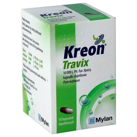 Kreon Travix 150 mg, 50 capsule