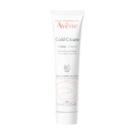 Avene Cold Cream, crema viso e corpo, pelle sensibile e molto secca, 40 ml