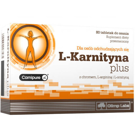 Olimp L-Carnitina Plus, 80 pastiglie