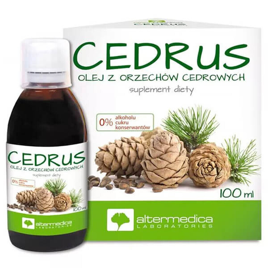 Alter Medica Cedrus, olio di noce di cedro, 100 ml