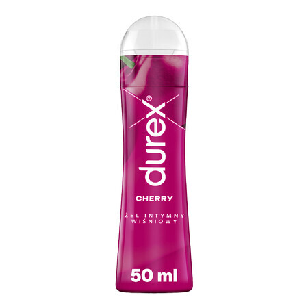 Durex Cherry, gel intimo, ciliegia, 50 ml