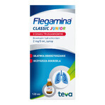 Flegamina Junior 2 mg/ 5 ml, aroma di fragola, sciroppo, 120 ml