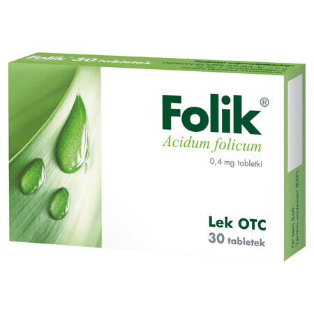 Folik 0,4 mg, 30 Tabletten