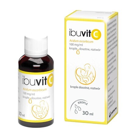 Ibuvit C 100 mg/ ml, gotas orales, 30 ml