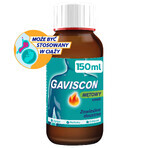 Gaviscon aromatizzato alla menta (500 mg + 267 mg + 160 mg)/ 10 ml, sospensione orale, 150 ml