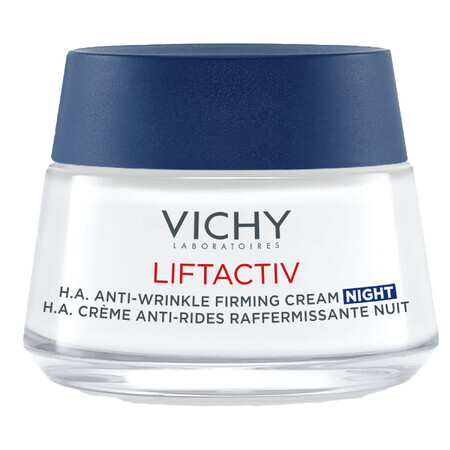 Vichy Liftactiv Nuit, trattamento notte completo antirughe rassodante, 50 ml