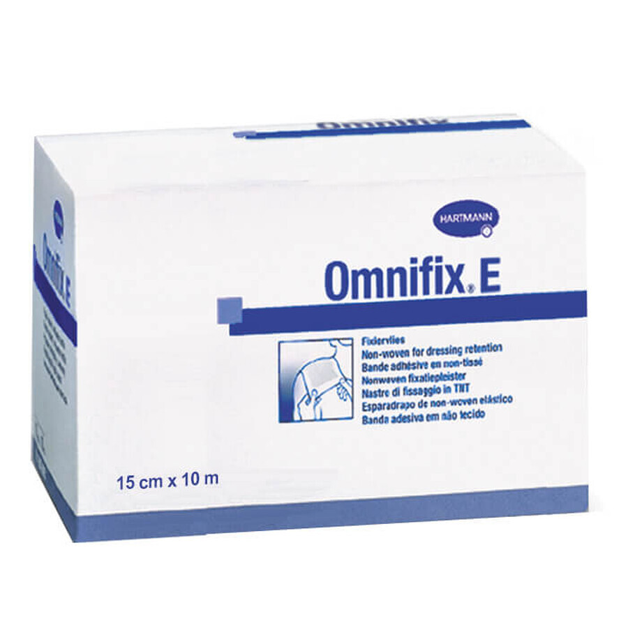 Omnifix E, adhesivo para fijación de apósitos, 15 cm x 10 m, 1 pieza