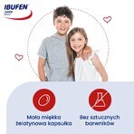 Ibufen Junior 200 mg, per bambini a partire da 6 anni di età, 10 capsule molli