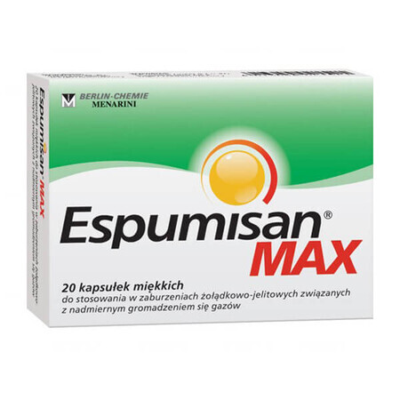 Espumisan Max, 20 capsule molli