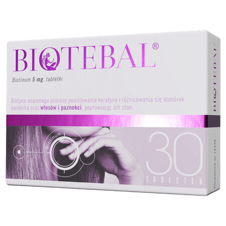 Biotebal 5 mg, 30 compresse