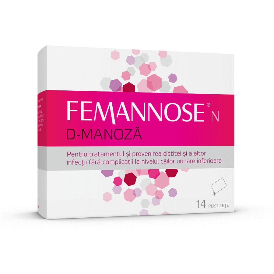 Femannose N D-Mannose, 14 sachets, Klosterfrau