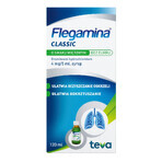 Flegamina Classic alla menta senza zucchero 4 mg/ 5 ml, sciroppo, 120 ml