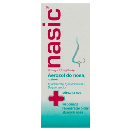 Nasico (0,1 mg + 5 mg)/dose, spray nasale, 10 ml