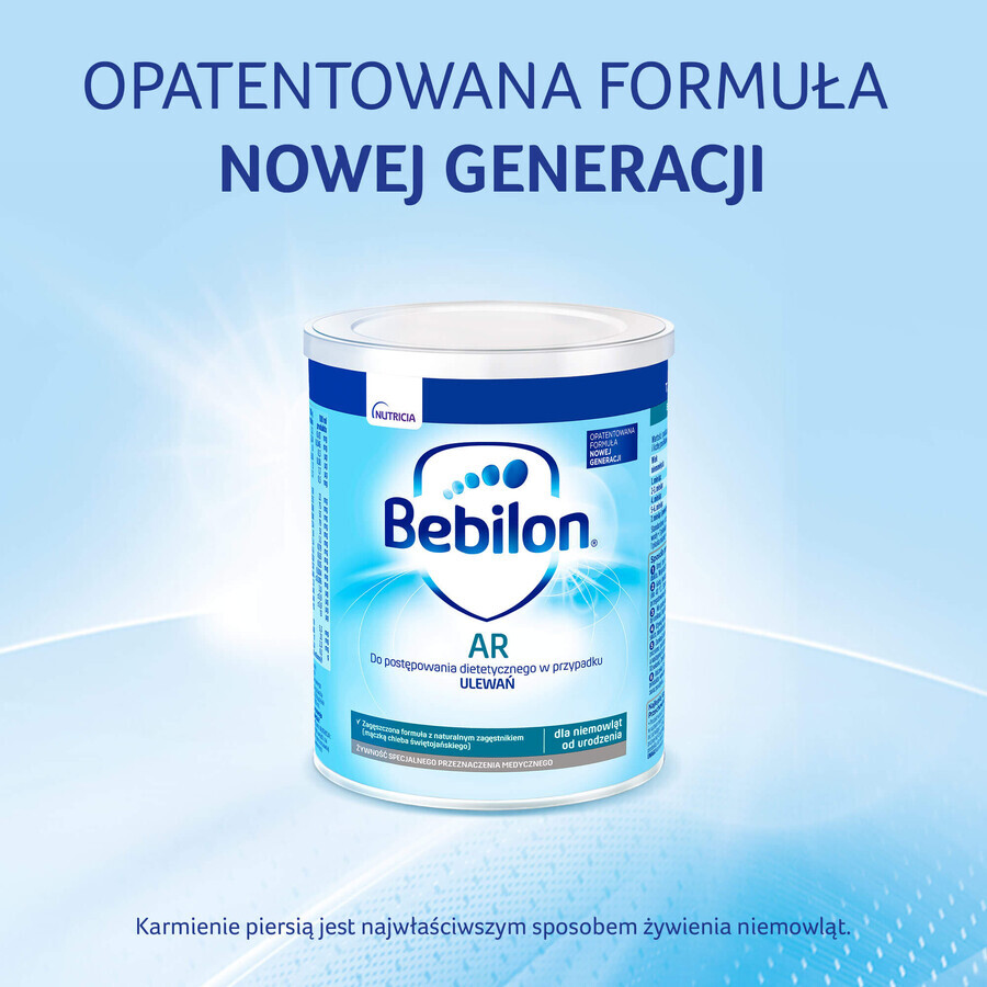 Bebilon AR, per bambini con tendenza a urinare, dalla nascita, 400 g