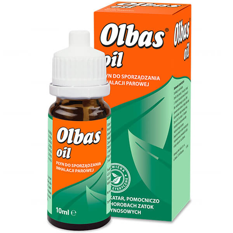 Olbas Oil, lichid pentru inhalarea vaporilor, 10 ml