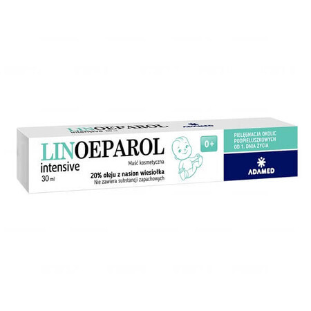 Linoeparol Intensive, unguento per l'area del pannolino dal 1° giorno, 30 ml