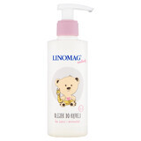 Linomag Emolients, olio da bagno per neonati e bambini da 1 mese, 200 ml