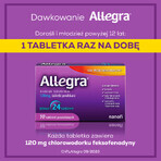 Allegra 120 mg, 10 compresse rivestite con film