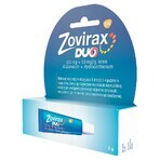 Zovirax Duo (50 mg + 10 mg)/g, crema, 2 g 