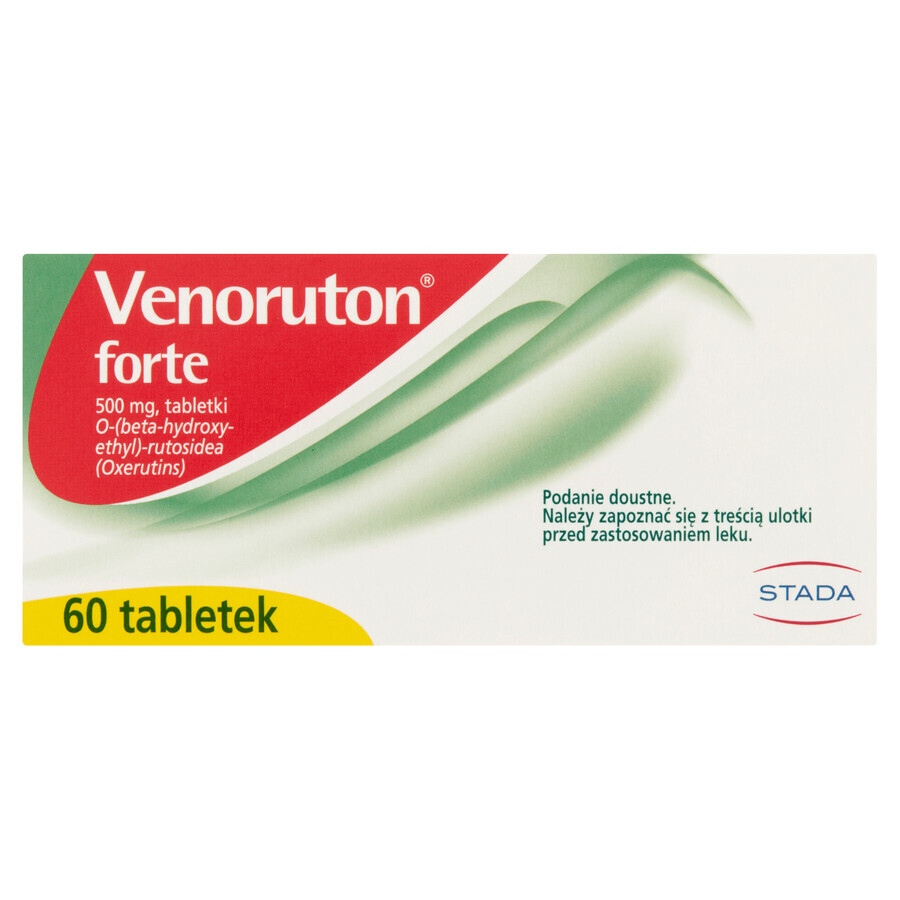 Venoruton Forte 500 mg, 60 compresse