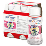 Resource Junior, preparazione nutrizionale oltre 1 anno, gusto fragola, 4 x 200 ml