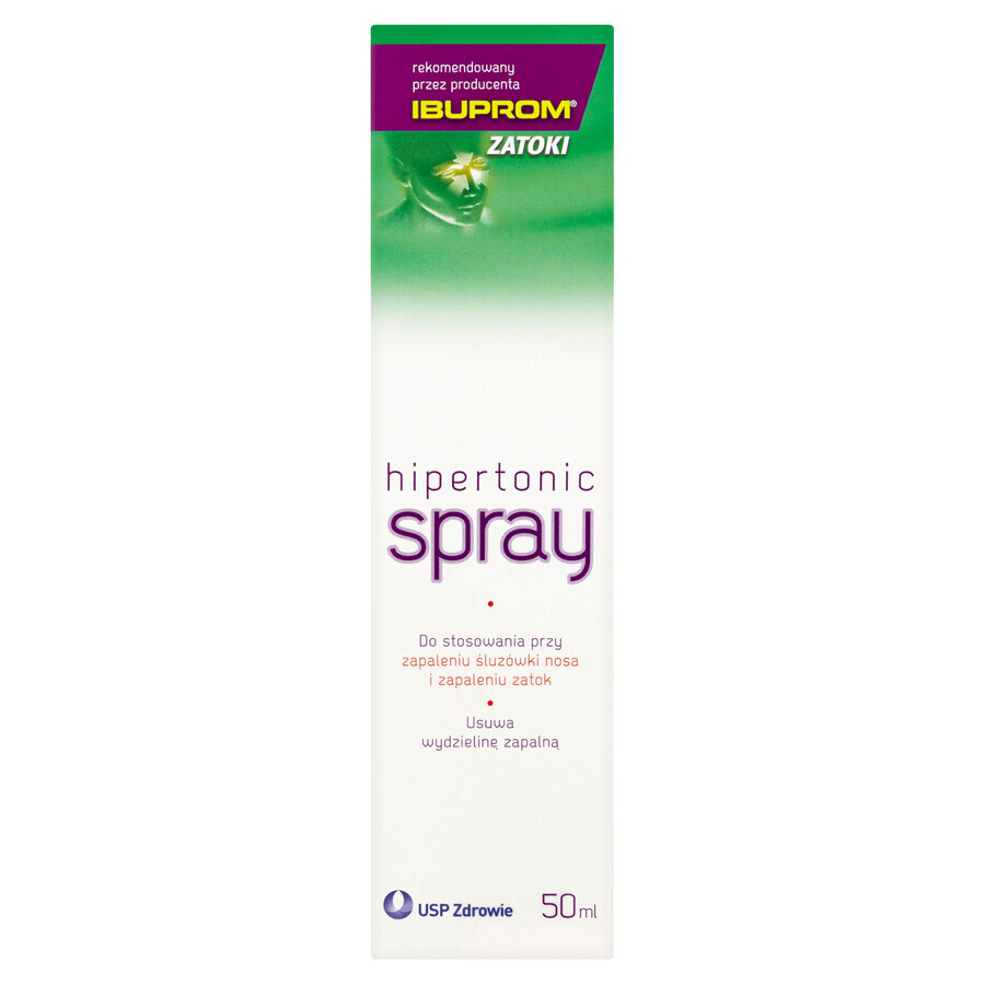 Ibuprom Sinus Hipertonic, spray nasale, 50 ml