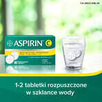 Aspirin C 400 mg + 240 mg, 20 effervescent tablets