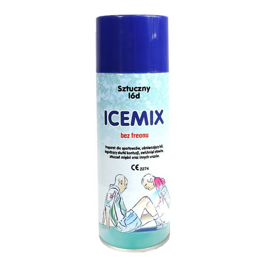 Icemix, glace artificielle en spray, préparation pour les athlètes, 400 ml