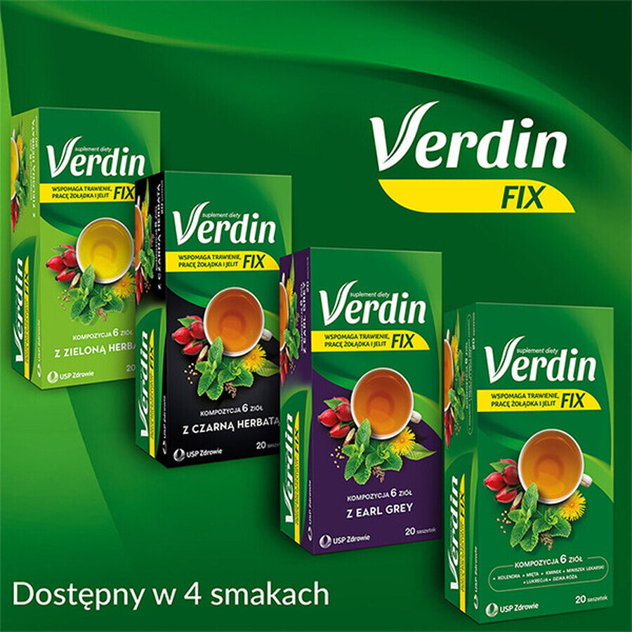 Verdin Fix, 40 bustine