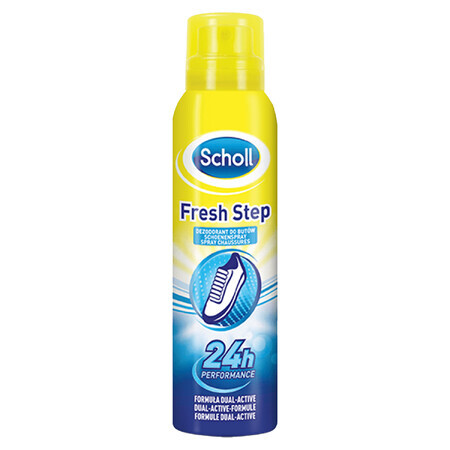 Scholl Fresh Step, deodorante per scarpe che neutralizza gli odori, 150 ml