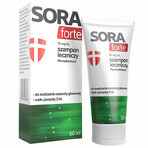 Sora Forte 10 mg/ml, shampoo medicinale contro i pidocchi, 50 ml