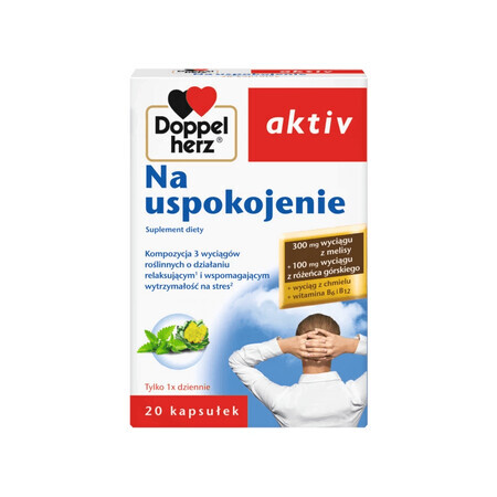 Doppelherz aktiv Na uspokojenie, 20 capsule