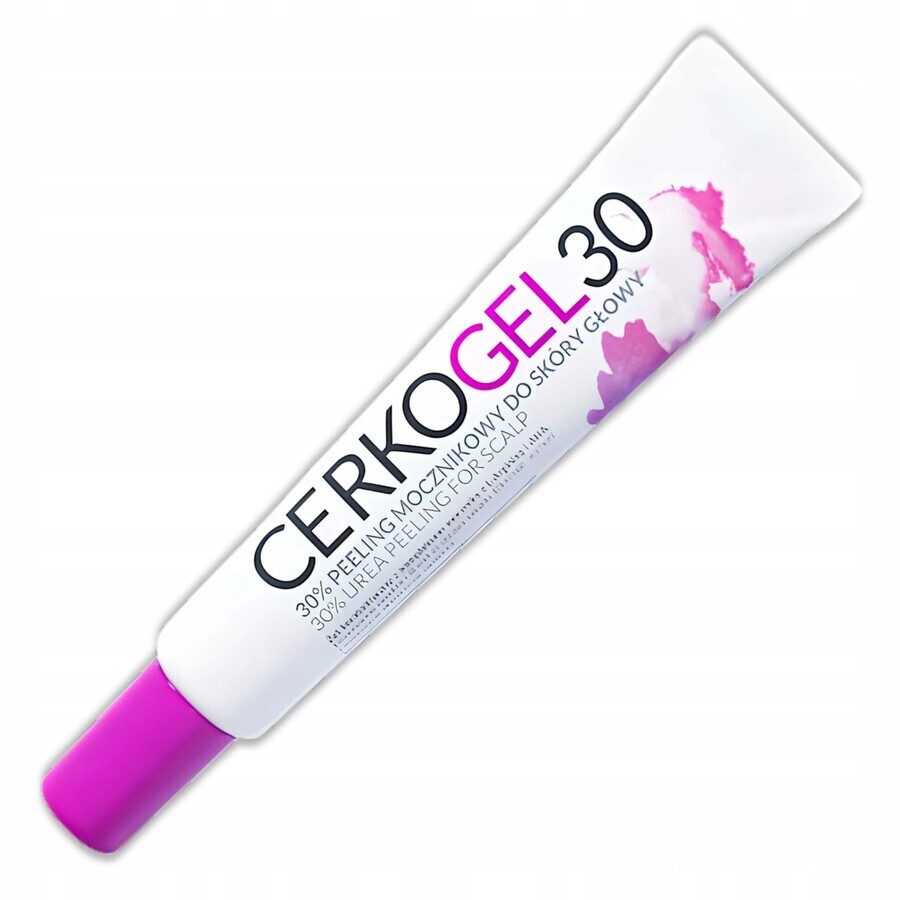 Cerkogel 30, scrub per il cuoio capelluto al 30% di urea, 50 g