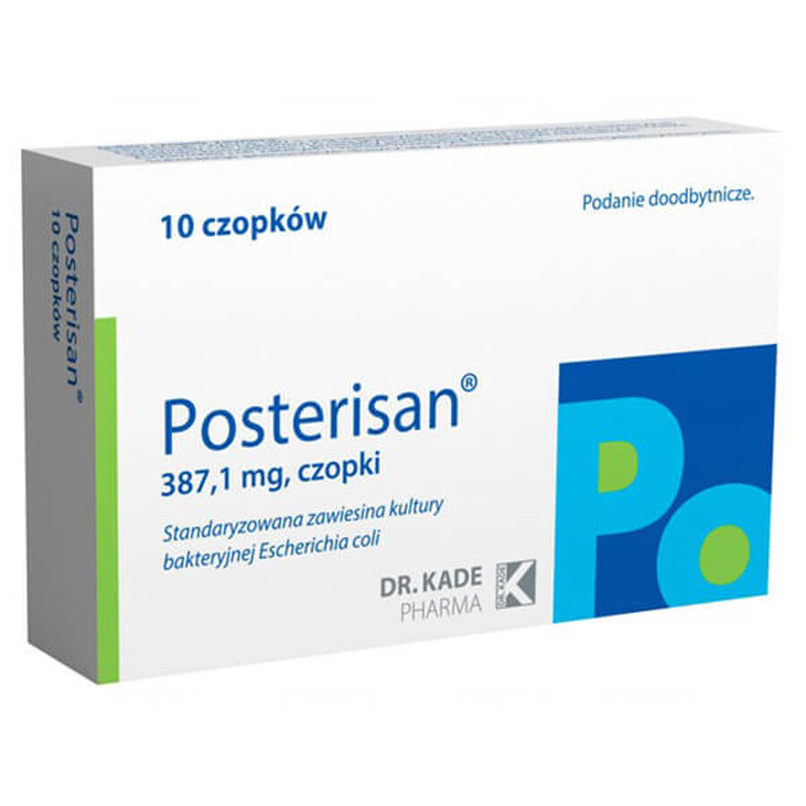 Posterisan 387,1 mg, supposte rettali, 10 pezzi