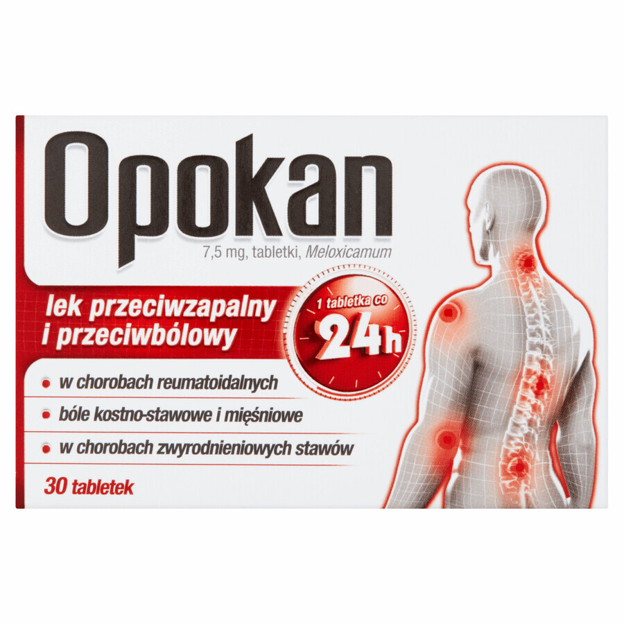 Opokan 7,5 mg, 30 compresse