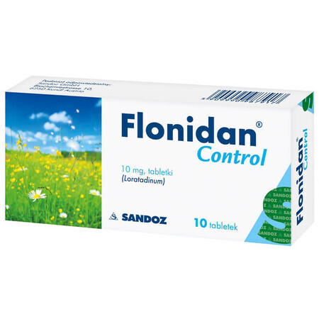 Flonidan Control 10 mg, 10 compresse