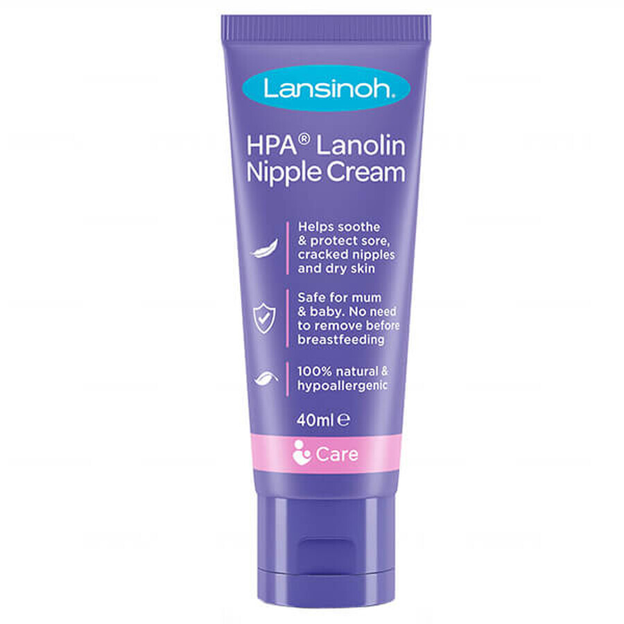 Lansinoh, lanolina HPA, 40 ml