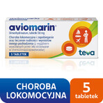 Aviomarin 50 mg, 5 Tabletten