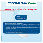 Efferalgan Forte 1 g, 8 comprimés effervescents