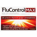 FluControl Max 650 mg + 10 mg + 4 mg, 10 Filmtabletten