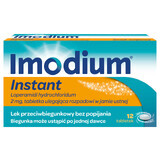 Imodium Instant 2 mg, 12 compresse disintegrabili per via orale