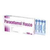 Paracetamol Hasco 500 mg, suppositories, 10 pieces