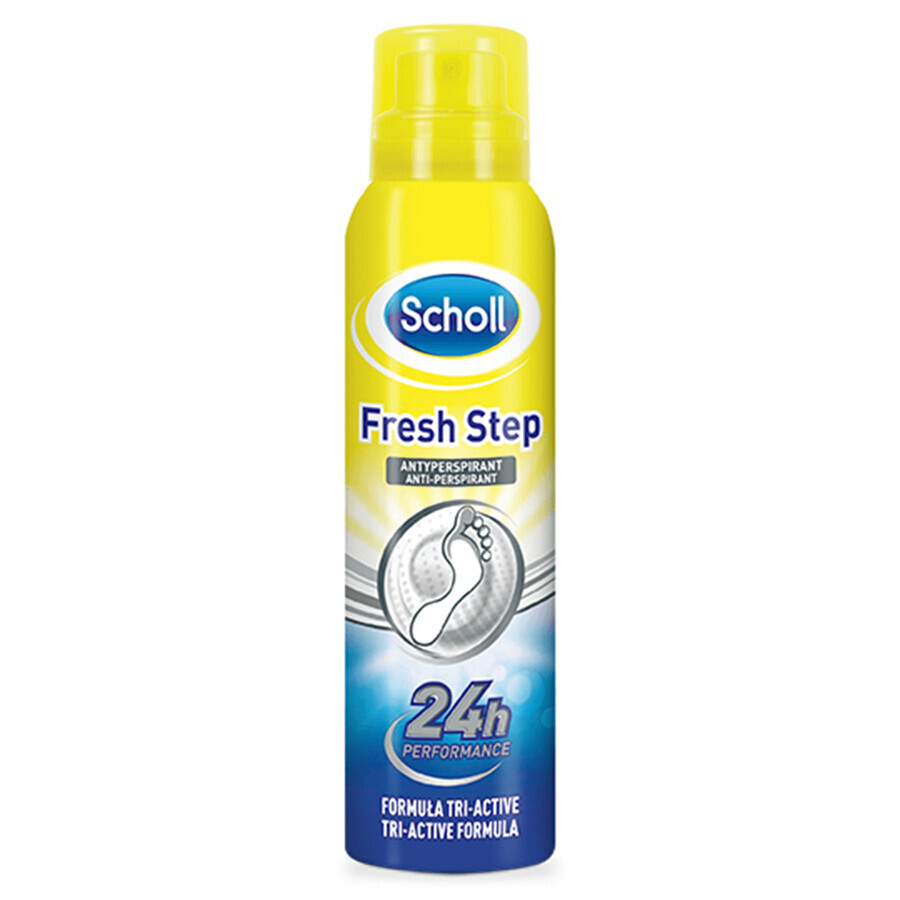 Scholl Fresh Step, antitraspirante per piedi che neutralizza gli odori, 150 ml