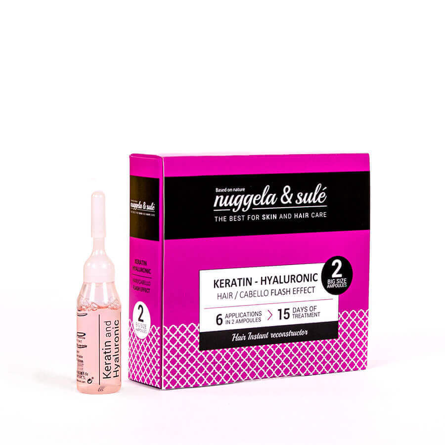 Nuggela & Sulé Keratin Hyaluronic Ampoules Pack 2x