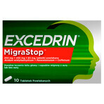 Excedrin Migra Stop 250 mg + 250 mg + 65 mg, 10 Filmtabletten