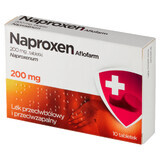 Naproxeno Aflofarm 200 mg, 10 comprimidos