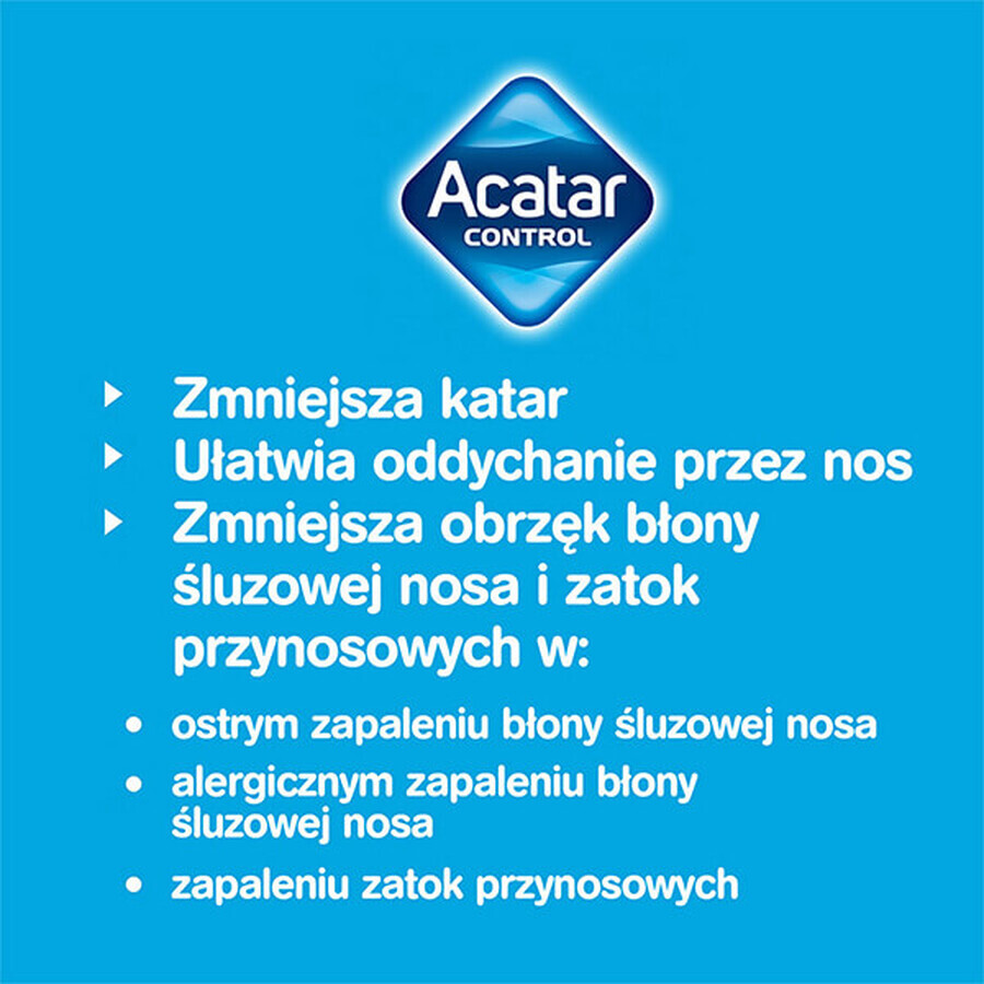 Acatar Control 0,5 mg/ml, spray nasal, solution, 15 ml