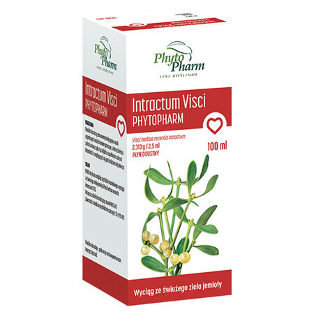 Intractum Visci Phytopharm 2,313 g/ 2,5 ml, liquido orale, 100 ml