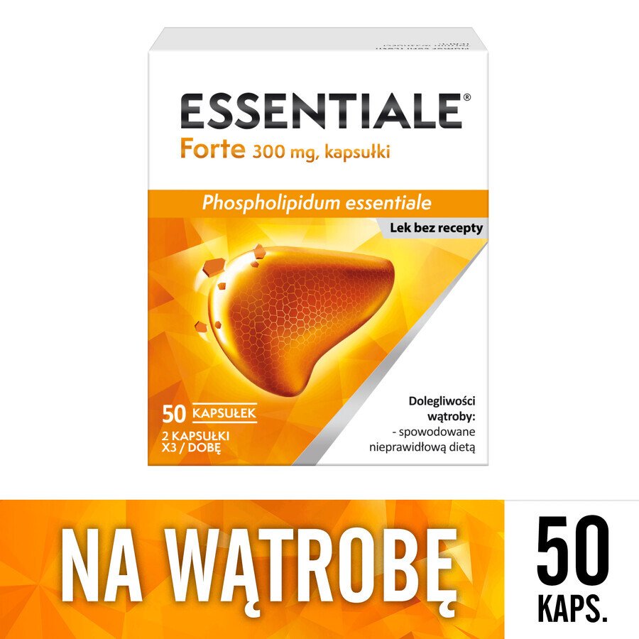 Essentiale Forte 300 mg, 50 capsule